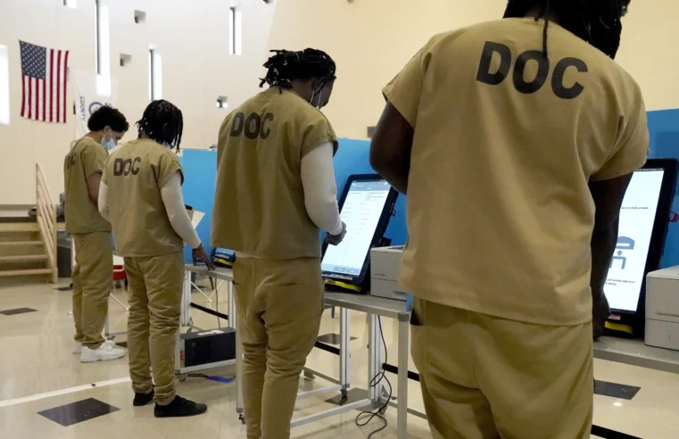 El esfuerzo por los derechos electorales se dirige a los detenidos en las cárceles de EE. UU.