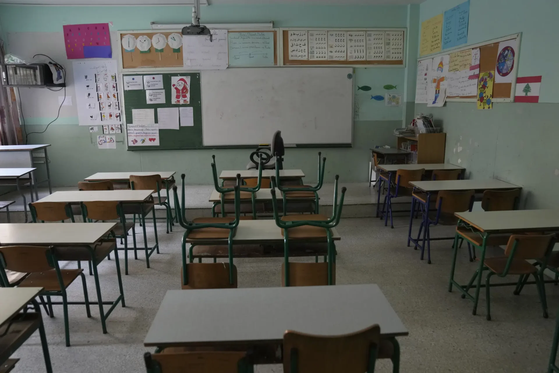 Las escuelas vacías del Líbano presagian daños a largo plazo por la crisis