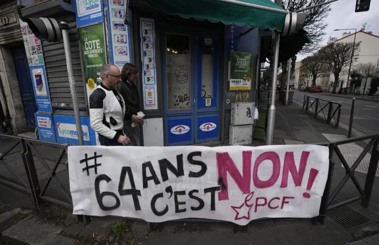 Los jóvenes de Francia se oponen a una mayor edad de jubilación