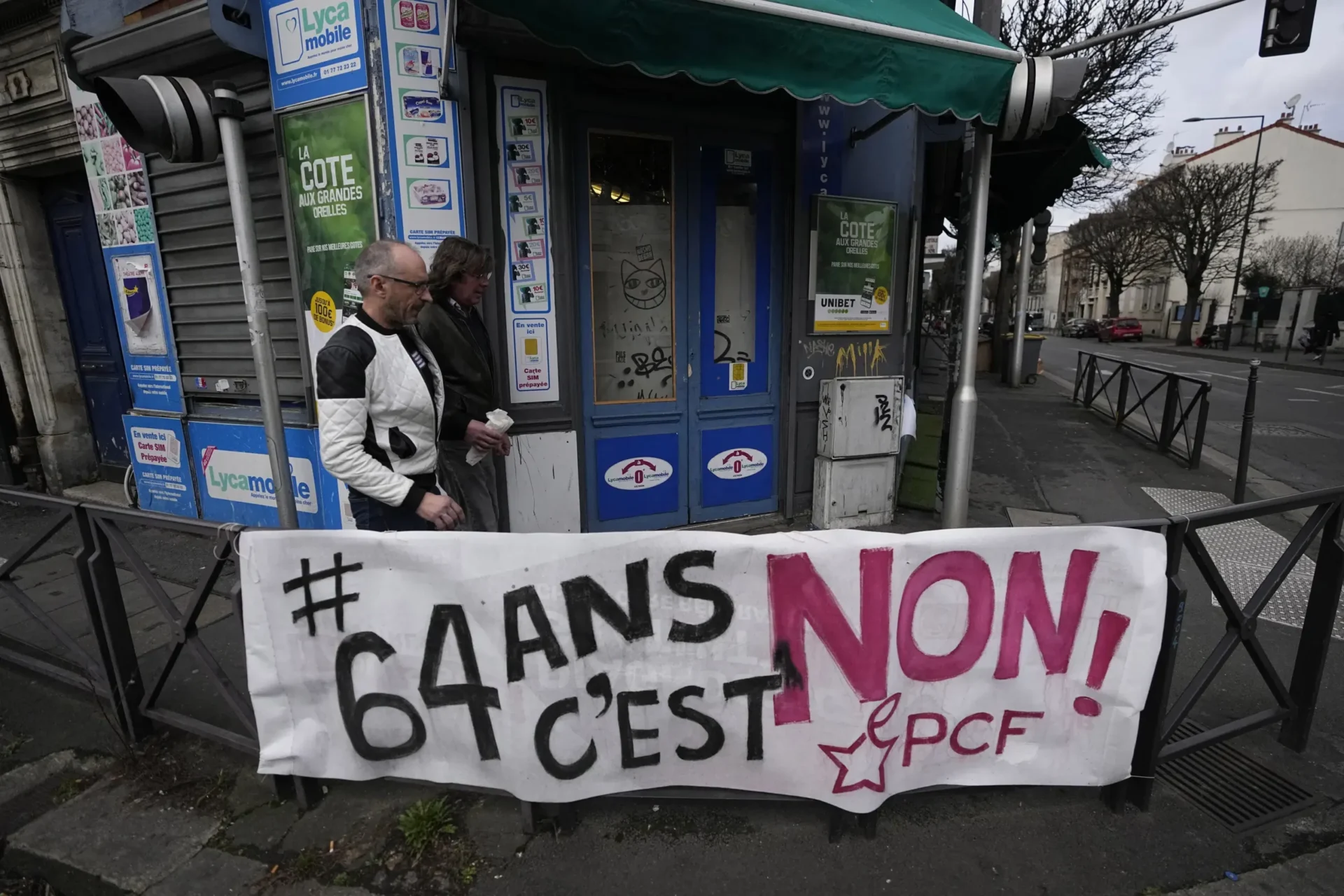 Los jóvenes de Francia se oponen a una mayor edad de jubilación