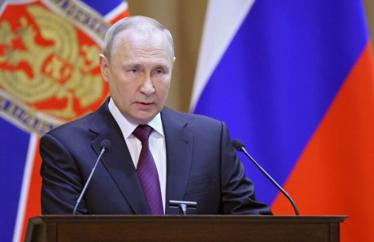 Putin convoca a funcionarios de Defensa tras un supuesto ataque ucraniano en Rusia