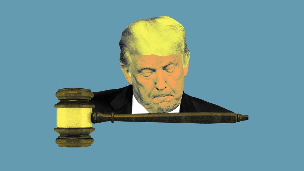 La dura historia de Trump con el juez determinando su destino
