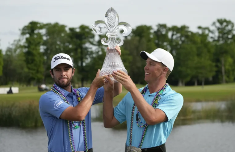 Riley y Hardy capturan sus primeras victorias en el PGA Tour en el Zurich Classic