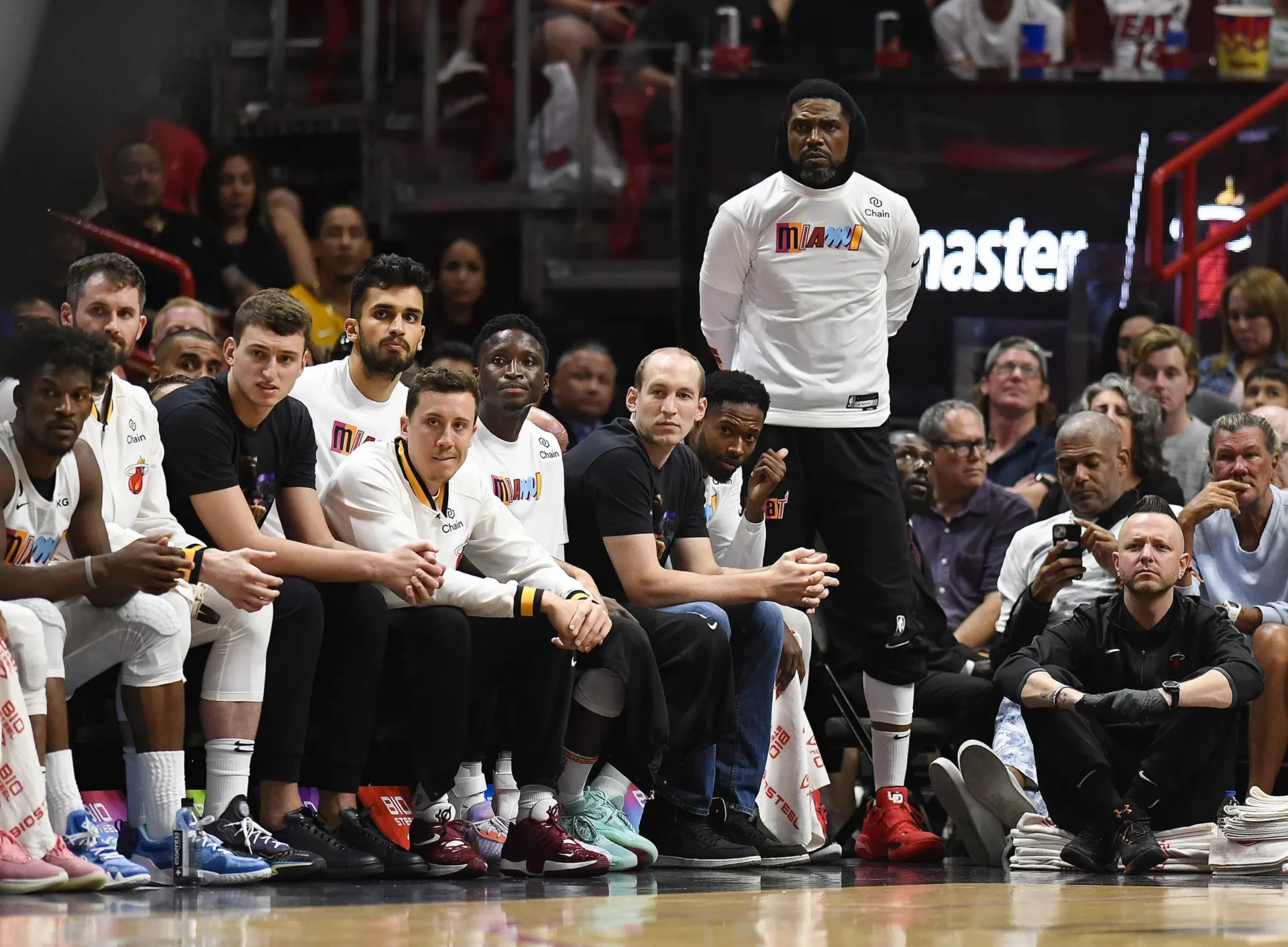 Udonis Haslem, Heat reflexionan sobre una rara carrera de 20 años en la NBA