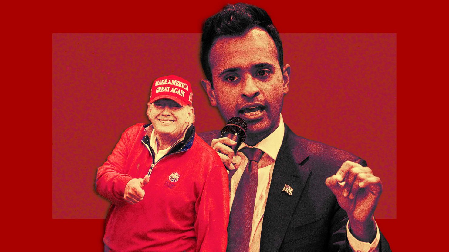 Vivek Ramaswamy es el candidato spoiler que ama Trump
