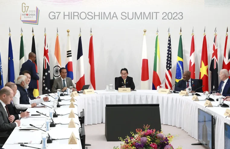 El G7 insta a China a presionar a Rusia para que ponga fin a la guerra en Ucrania, respete el estatus de Taiwán y las reglas de comercio justo