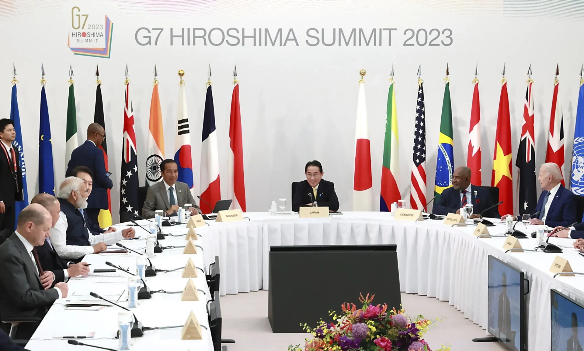 El G7 insta a China a presionar a Rusia para que ponga fin a la guerra en Ucrania, respete el estatus de Taiwán y las reglas de comercio justo