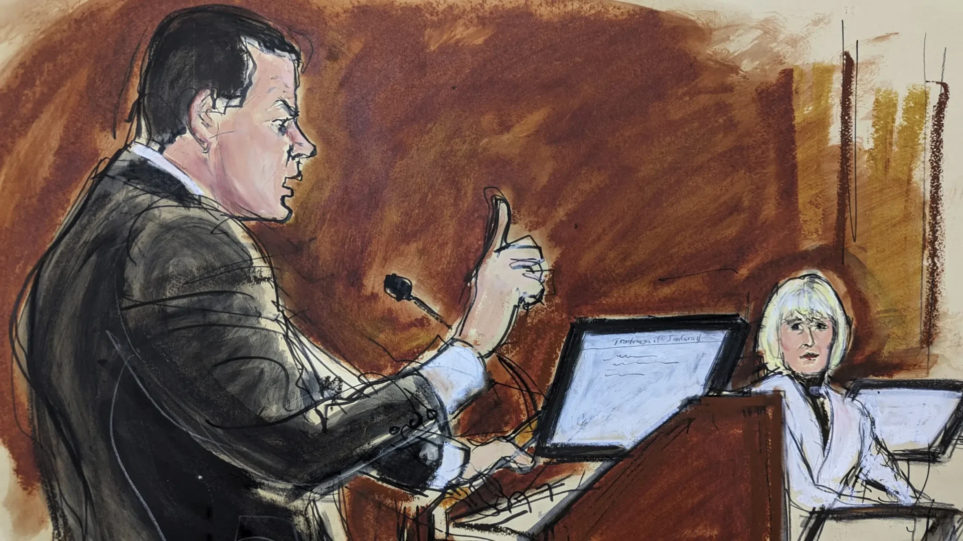 El jurado escucha los argumentos finales en las afirmaciones del escritor contra Trump
