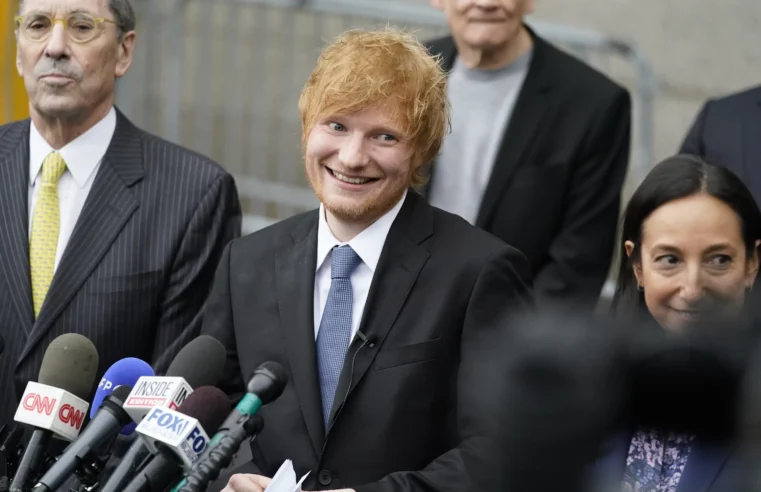 Jurado encuentra que Ed Sheeran no copió el clásico de Marvin Gaye