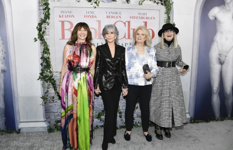 Las leyendas de Hollywood Bergen, Fonda, Keaton y Steenburgen forman una amistad mientras hacen películas de ‘Book Club’