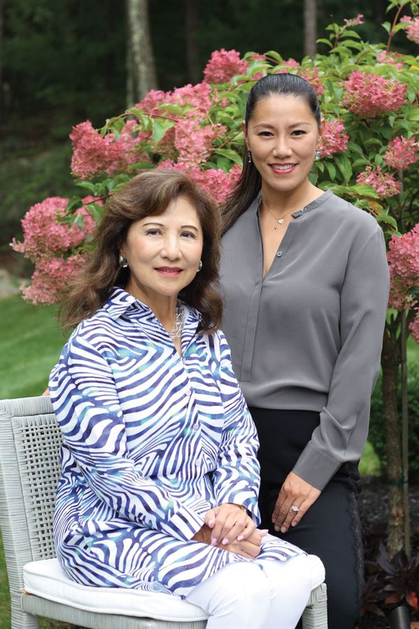 Nadia Liu Spellman y su madre, Sally Ling