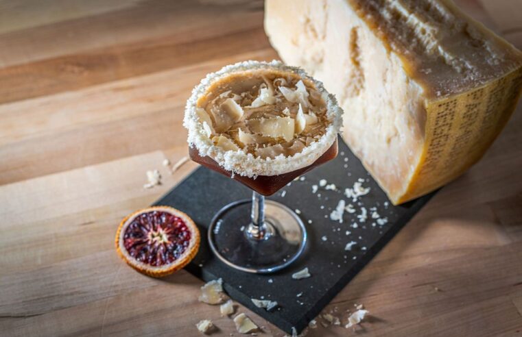¿Está poniendo Parmigiano Reggiano en sus espresso martinis?  Usted debería ser