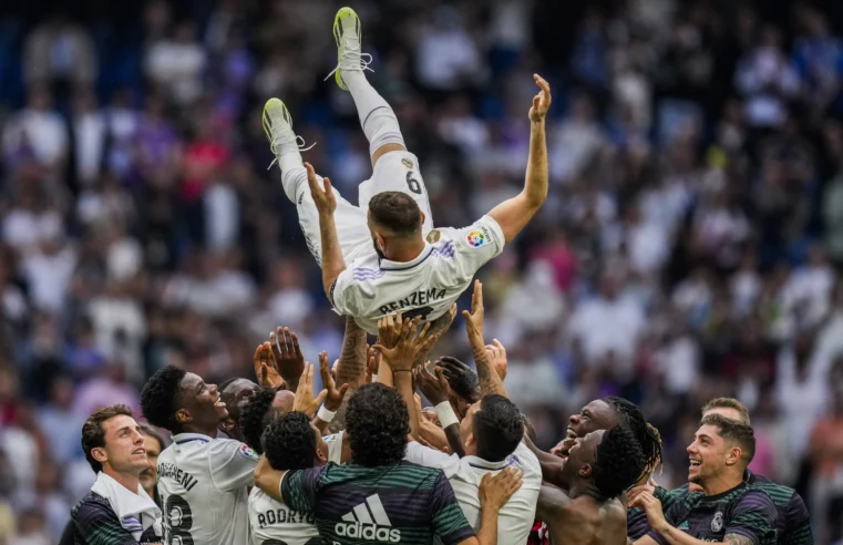 Benzema marca en el último partido con el Madrid;  Vinícius vuelve al equipo tras abuso racial