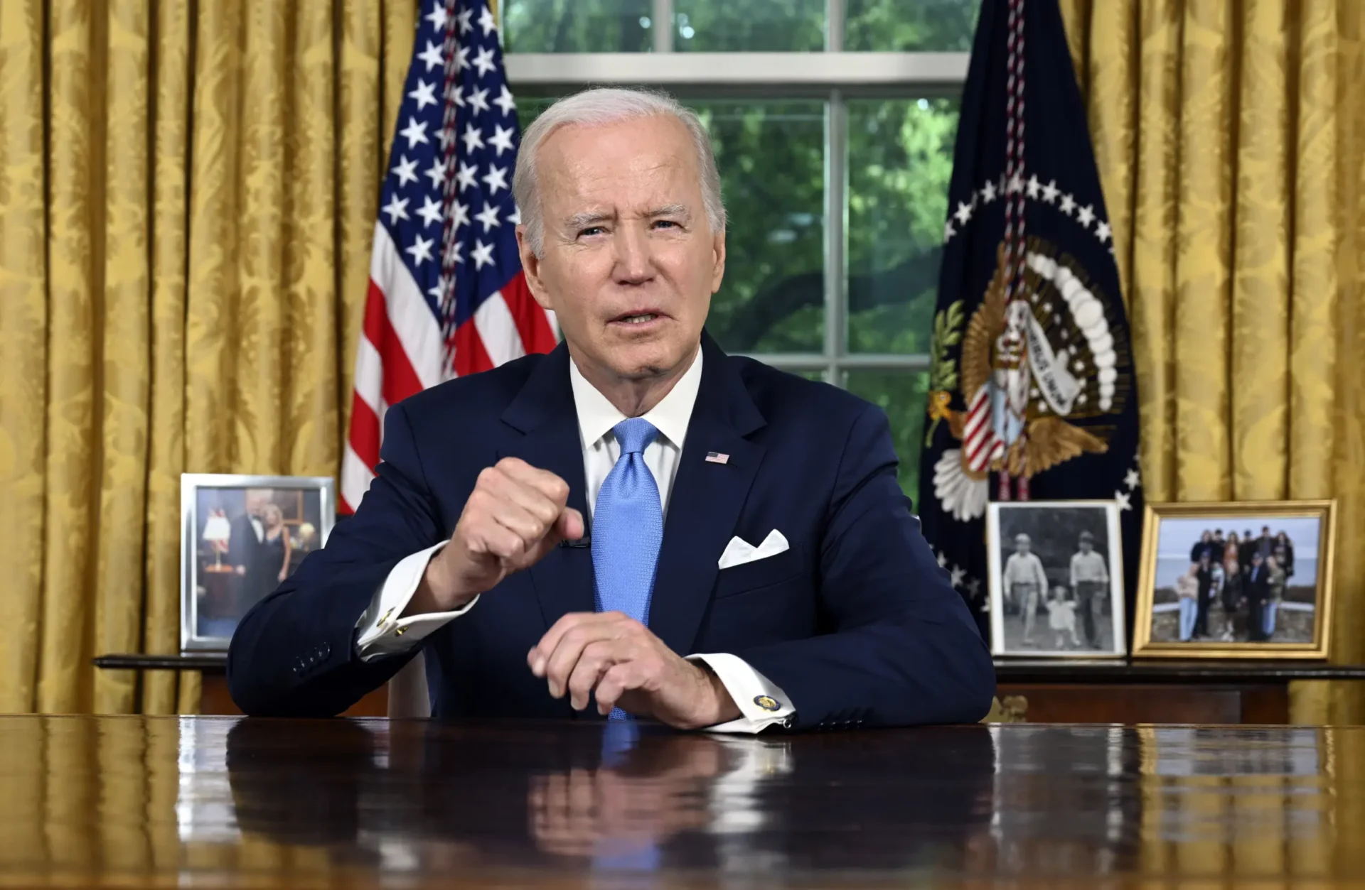 Biden celebra una ‘crisis evitada’ en el discurso de la Oficina Oval sobre el acuerdo de techo de deuda bipartidista