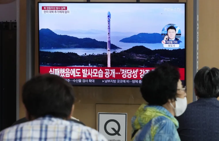 Estados Unidos y sus aliados chocan con Rusia y China por el lanzamiento fallido del satélite espía militar de Corea del Norte