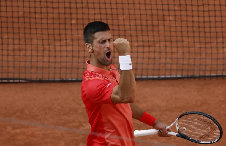 Novak Djokovic perfecto en el Abierto de Francia y se enfrenta al No. 1 Carlos Alcaraz a continuación