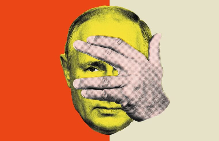 Putin sin carácter expuesto como un tirano cobarde
