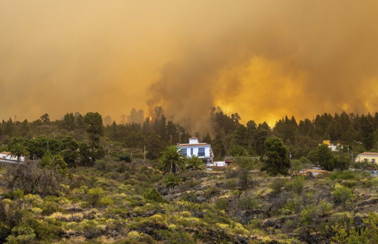 2.000 evacuados en el incendio forestal de La Palma en las Islas Canarias de España;  Funcionario dice que el incendio está “fuera de control”