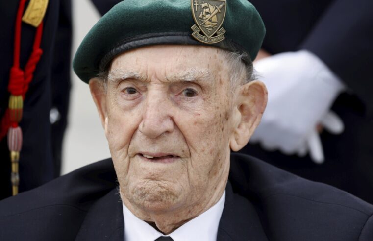Leon Gautier, último miembro del comando militar francés del Día D, muere a los 100 años