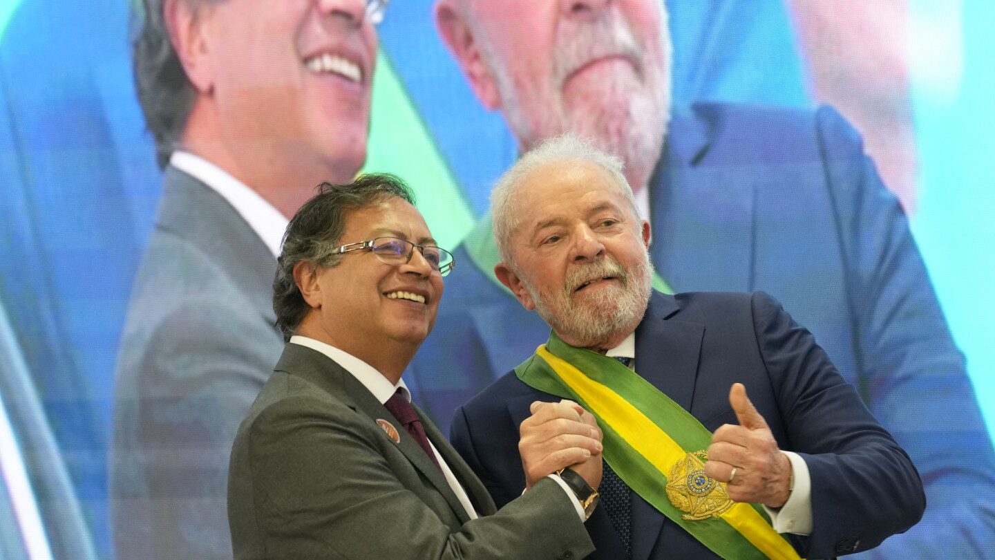Los presidentes de Brasil y Colombia se reúnen para impulsar la cooperación antes de la cumbre de la Amazonía