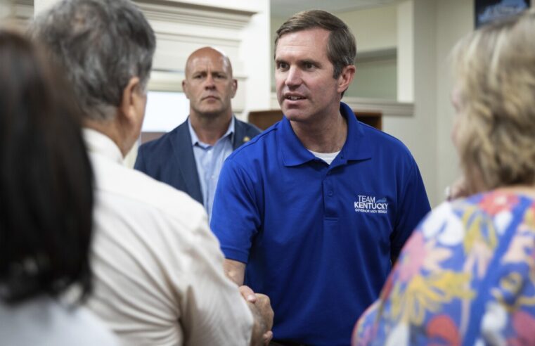 Los rivales para gobernador de Kentucky ofrecen temas contrastantes en la campaña electoral
