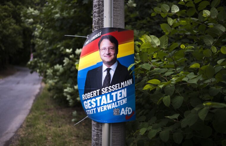 Un condado alemán eligió a un candidato de extrema derecha por primera vez desde la era nazi, lo que genera preocupación