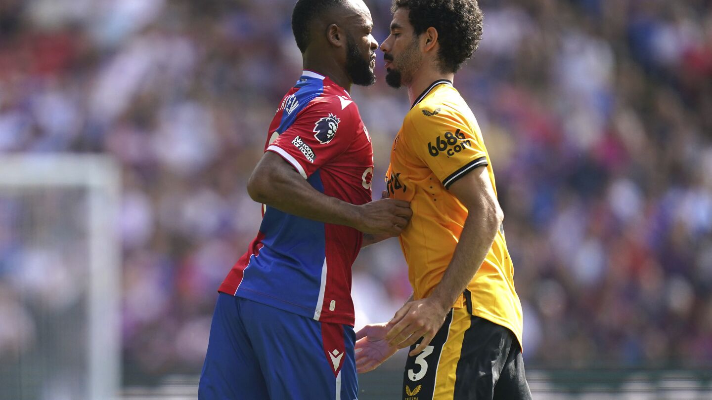 Edouard marca dos goles para el Crystal Palace en su victoria por 3-2 sobre el Wolves en la Premier League
